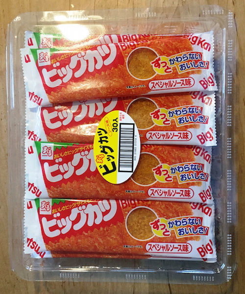 Suguru “Big Katsu”, Seafood snack, Special Sauce flavor, 30 packs