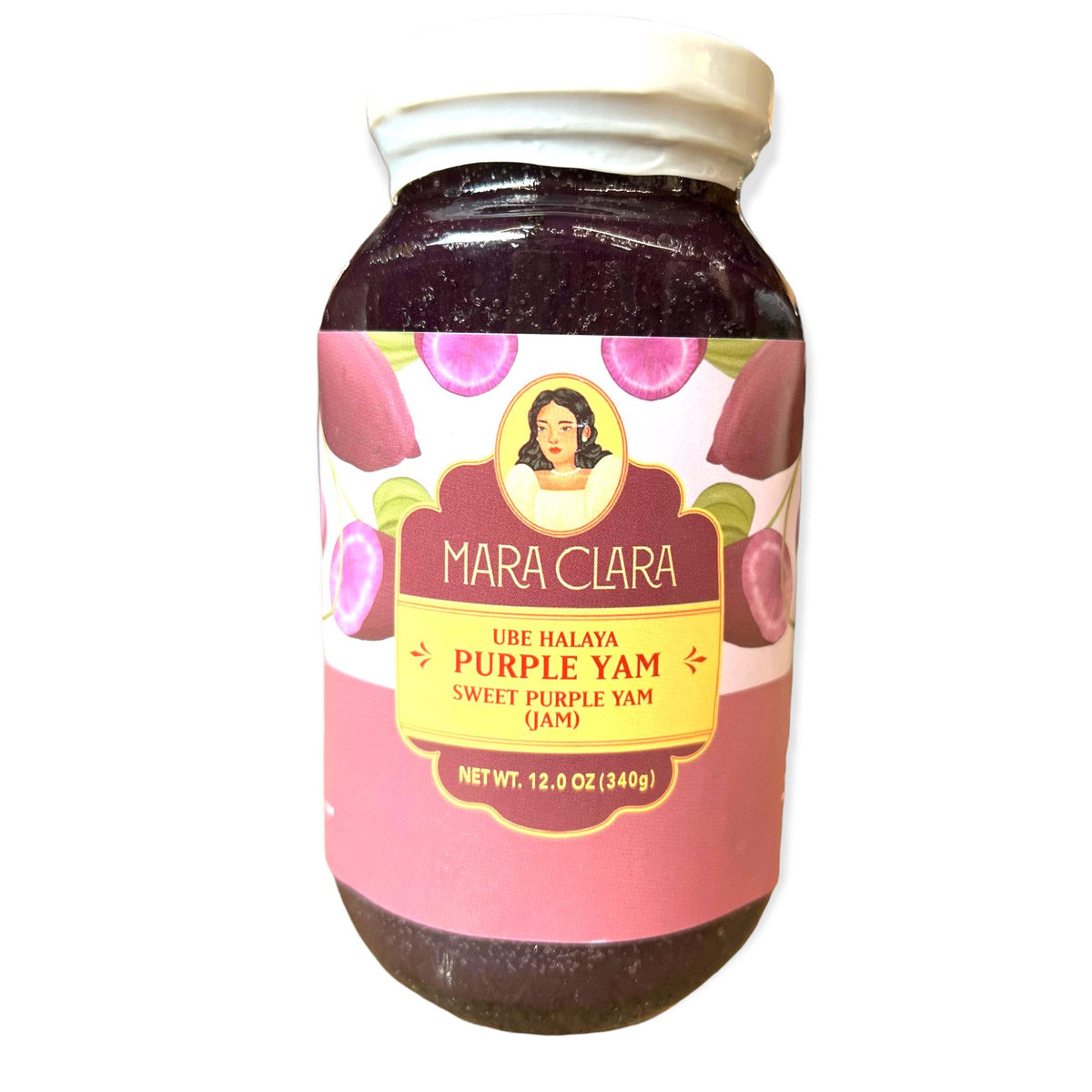 Mara Clara -Bottled Sweet Purple Yam – UBE Halaya – 12 OZ