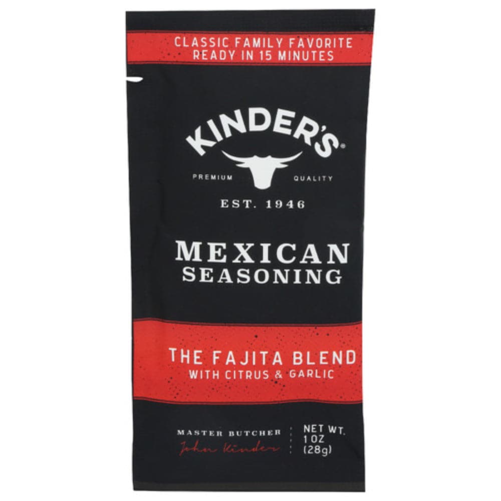 Kinder’s – The Fajita Blend Seasoning, 1 Oz – (Pack of 15)