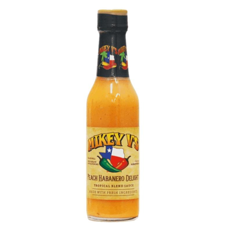 Mikey V’s Peach Habaero Delight Hot Sauce