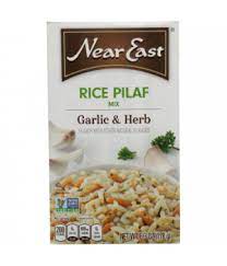 Near East – Rice Mix Pilaf Garlic & Herb, 6.3 oz | Pack of 12