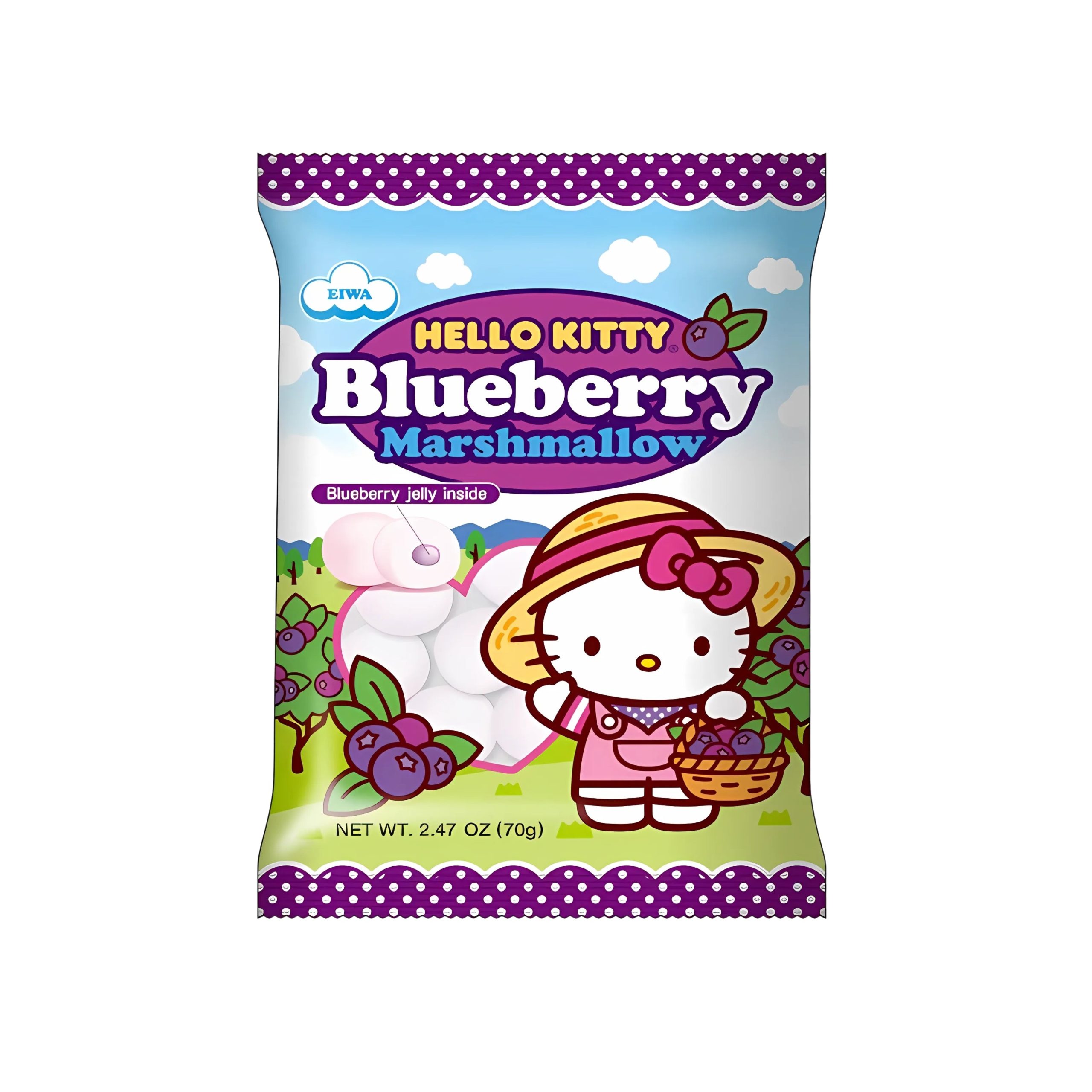 Hello Kitty Blueberry Marshmallow (Japan)