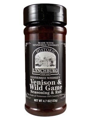 Historic Lynchburg Tennessee Venison Wild Game Seasoning Rub, 4.7oz