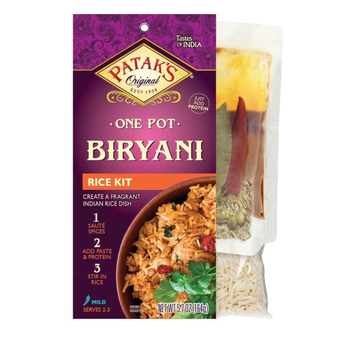 Pataks Rice Kit Biryani 5.7 Oz – Pack Of 4