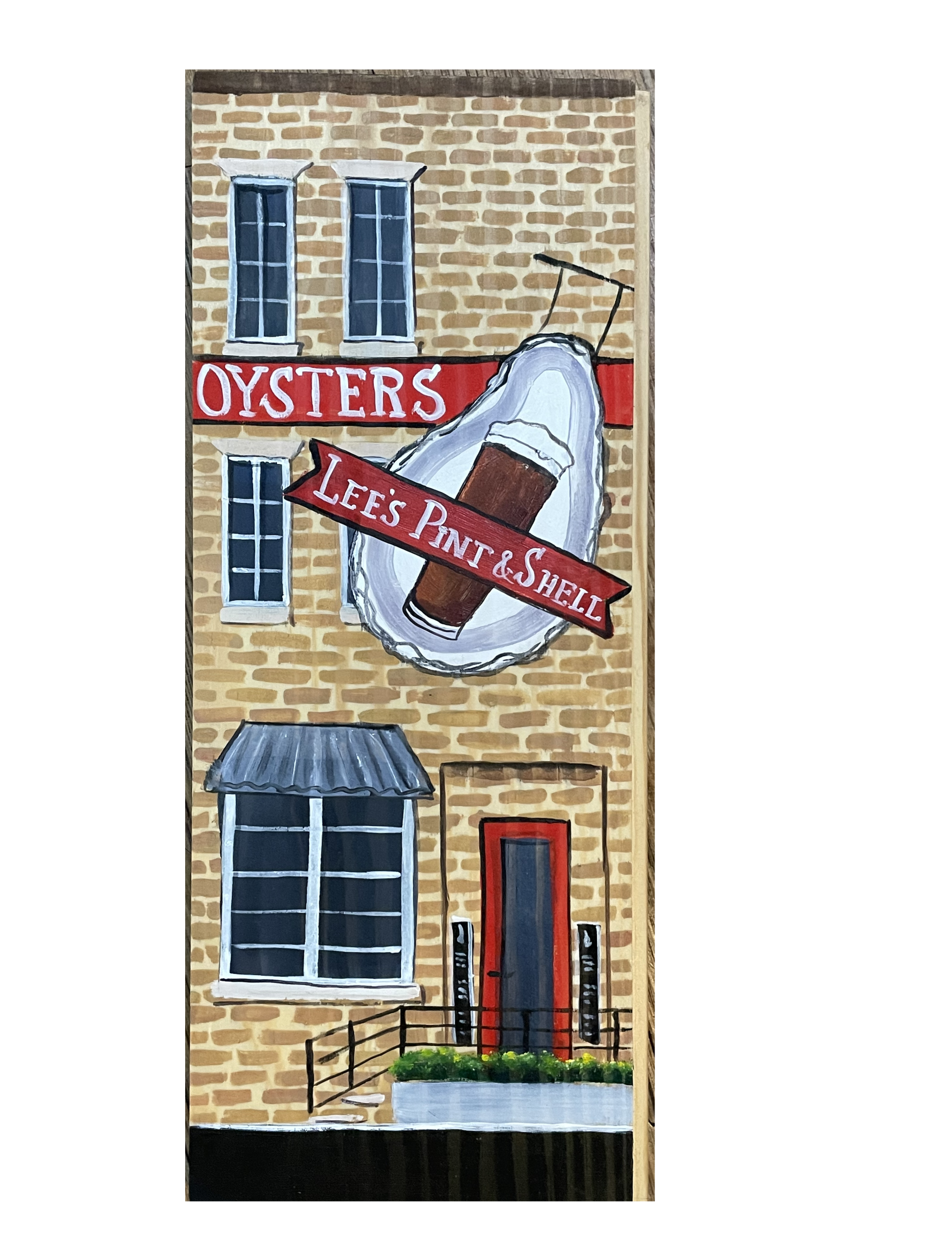 Linda Amtmann Wooden Planks- Lee’s Pint & Oyster