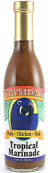 Trinidad Tropical Marinade – “Steakman’s Marinade”, 12oz.