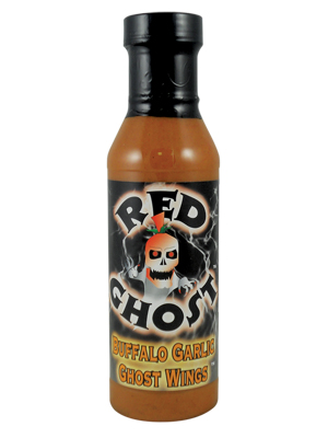 Red Ghost Buffalo Garlic Ghost Wing Sauce, 12oz.