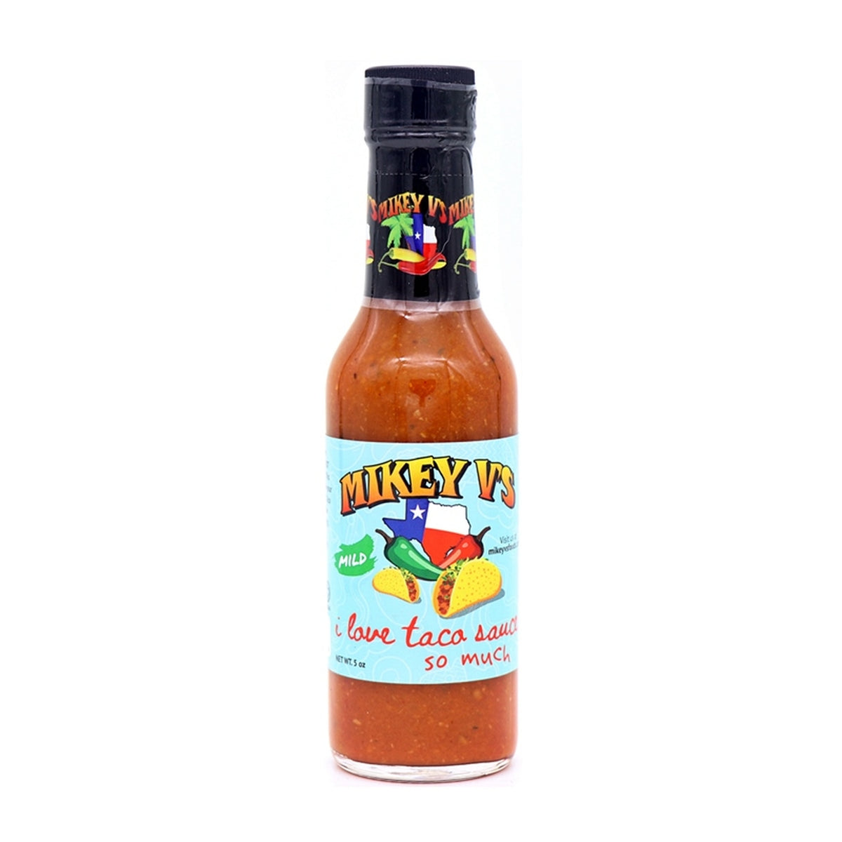 Mikey V’s I Love Tacos So Much Mild Hot Sauce