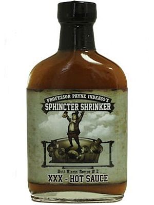 Sphincter Shrinker Hot Sauce, 5.7oz.