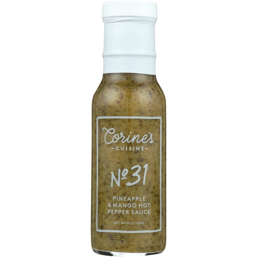Corines Cuisine – Pineapple & Mango Hot Pepper Sauce No. 31, 8 oz