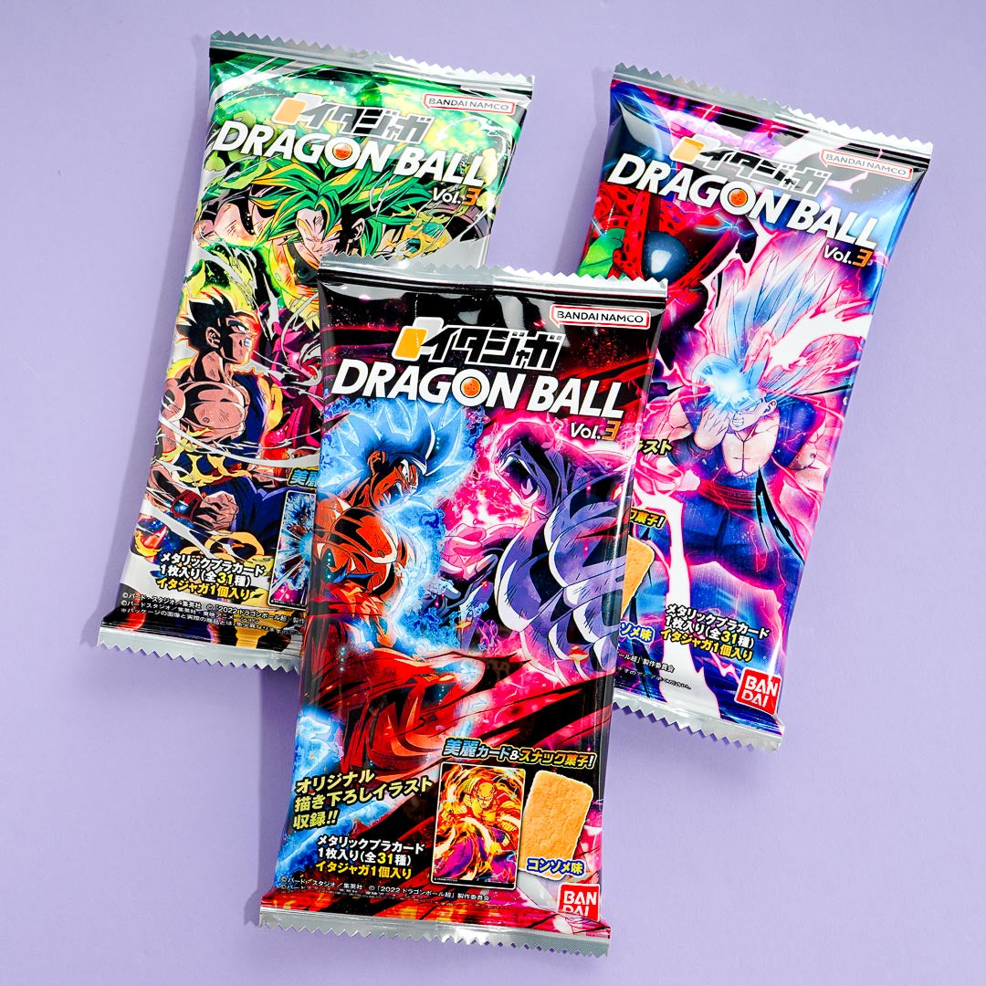 Dragon Ball Vol. 3 Itajaga Senbei With Card