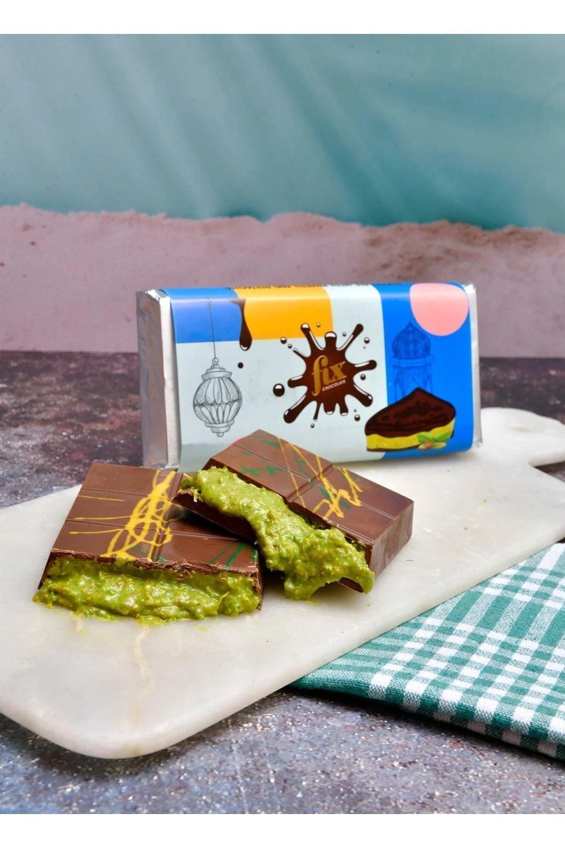 Fix Chocolate with Knafeh and Pistachio – Dubai Chocolate