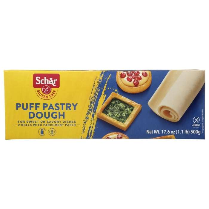 Schar – Gluten-Free Puff Pastry Dough, 17.64oz