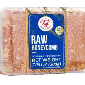 TAJ All Natural Raw Honeycomb Turkish Honey Comb, 200g (7.05oz)