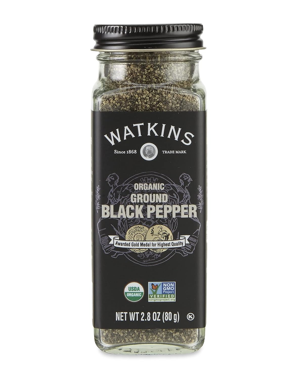 Watkins Ssnng Black Pepper Ground Org 2.8 Oz – Pack Of 3