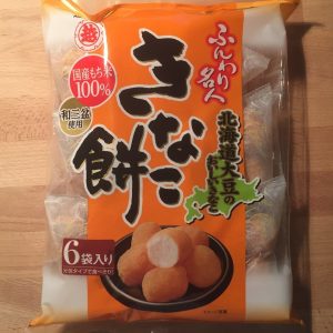 Echigo Seika “Kinako Mochi”, Funwari Meijin, 6 packs in 1 bag, 85g