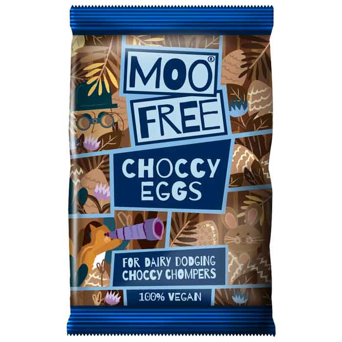Moo Free – Mini Milk Chocolate Eggs, 50g