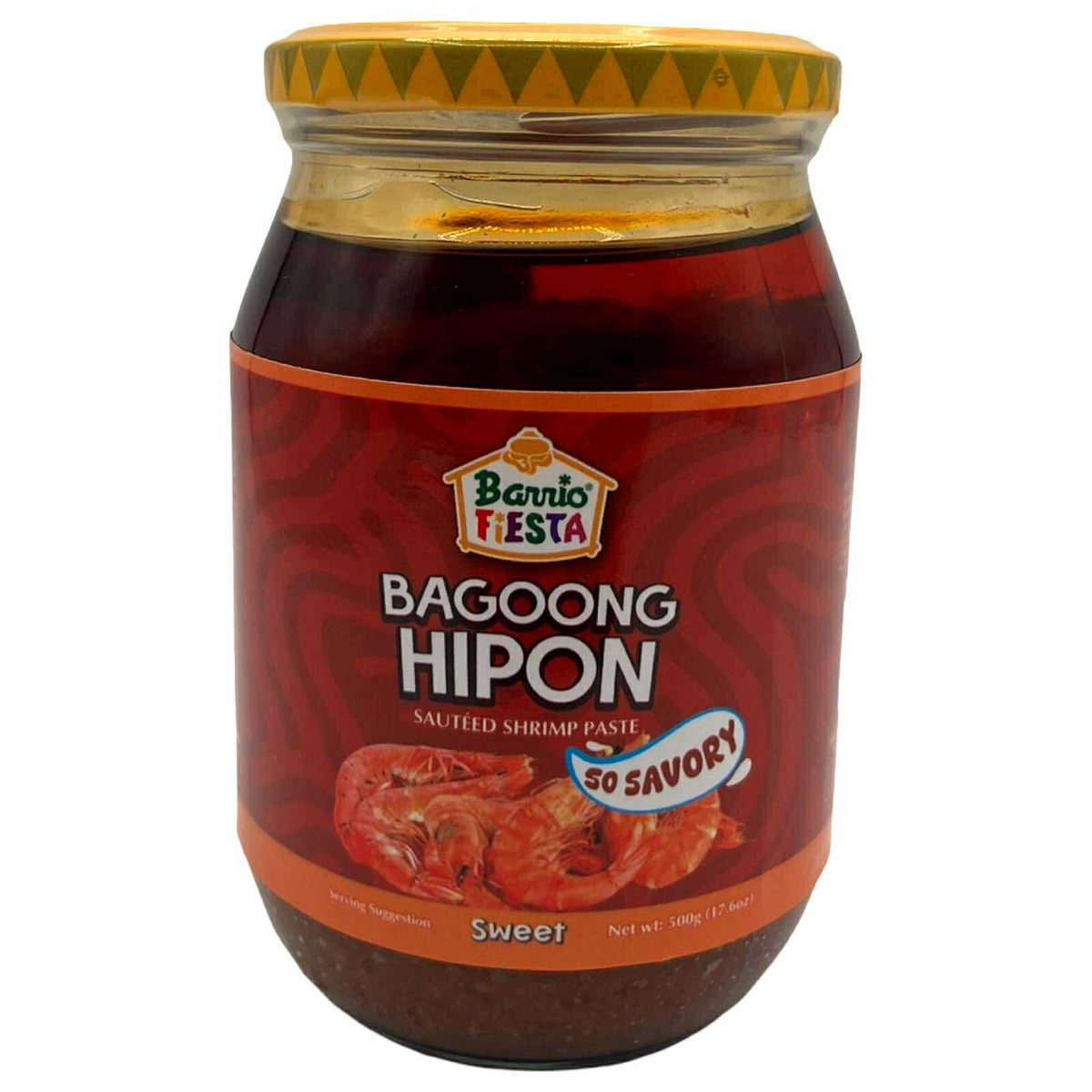 Barrio Fiesta – Bagoong Hipon – SWEET Flavor – Large – 500 G