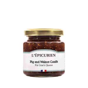 The French Farm – L’Epicurien Fig & Walnut Confit – 4.4oz