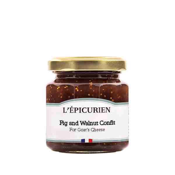 The French Farm – L’Epicurien Fig & Walnut Confit – 4.4oz