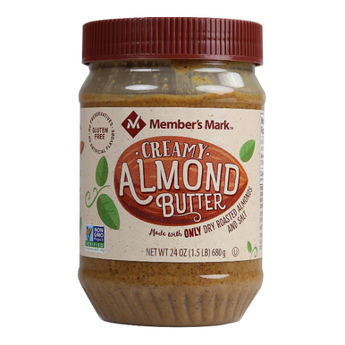 Member’s Mark Creamy Almond Butter, 24 oz.