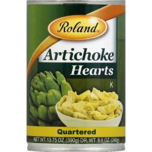 Roland – Artichoke Quarters, 13.75 Oz | Pack of 12