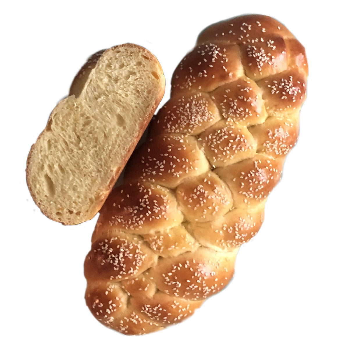 Sugar, Butter, Chocolate Sesame Sourdough Challahs – 5 x 1 loaf