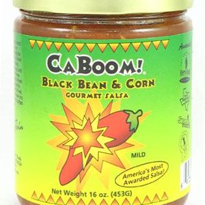 CaBoom Black Bean & Corn Gourmet Salsa, 16oz.