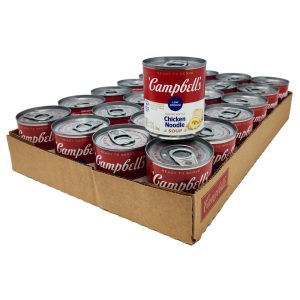 Case of 24 Campbell’s Low Sodium Chicken Noodle Soup – 7.25oz