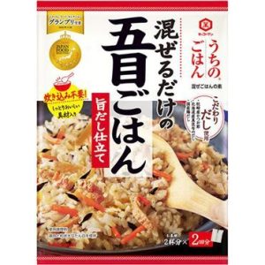 Kikkoman, Mazerudake. Gomoku Gohan, Cooked Seasoning for Rice to be Mixed, 112g