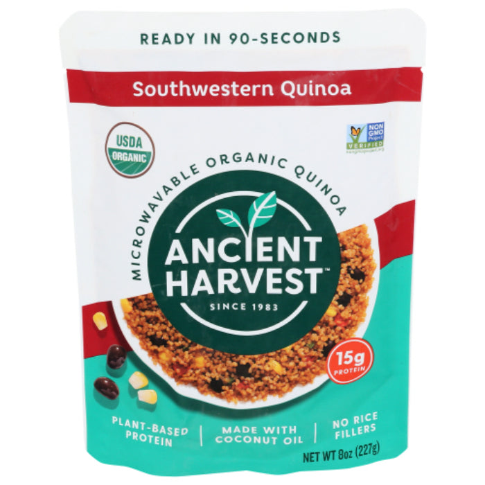 Ancient Harvest – Quinoa Southwestern Organic, 8 Oz – Pack Of 8