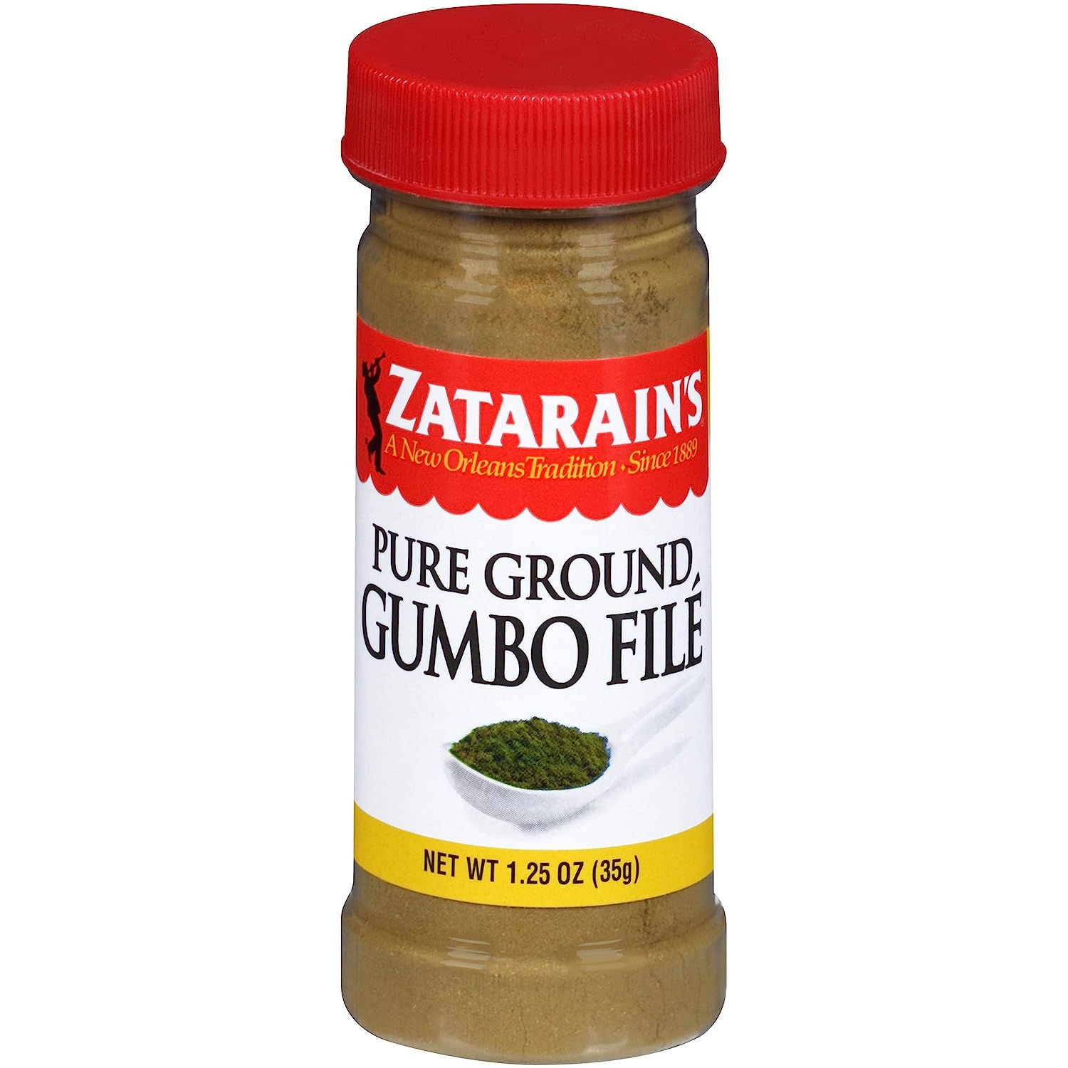 Zatarains Seasoning Gumbo File 1.25 Oz – Pack Of 12