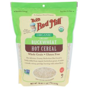 Bob’s Red Mill – Buckwheat Creamy Organic Hot Cereal, 18 OZ – Pack of
