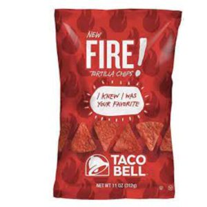 Taco Bell – Tortilla Chips, Fire