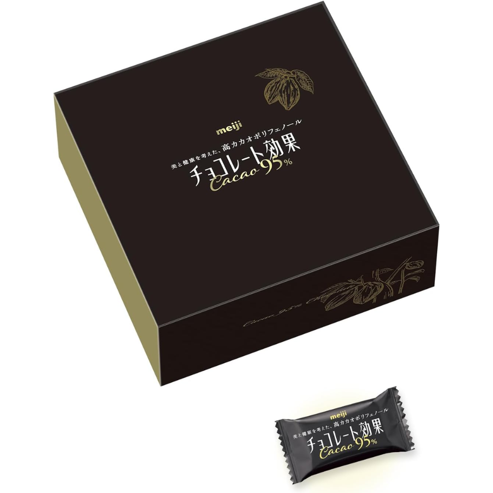 Meiji Chocolate Kōka 95% Cacao 800 g Box – Made in JAPAN – Tokyo Sakura Mall