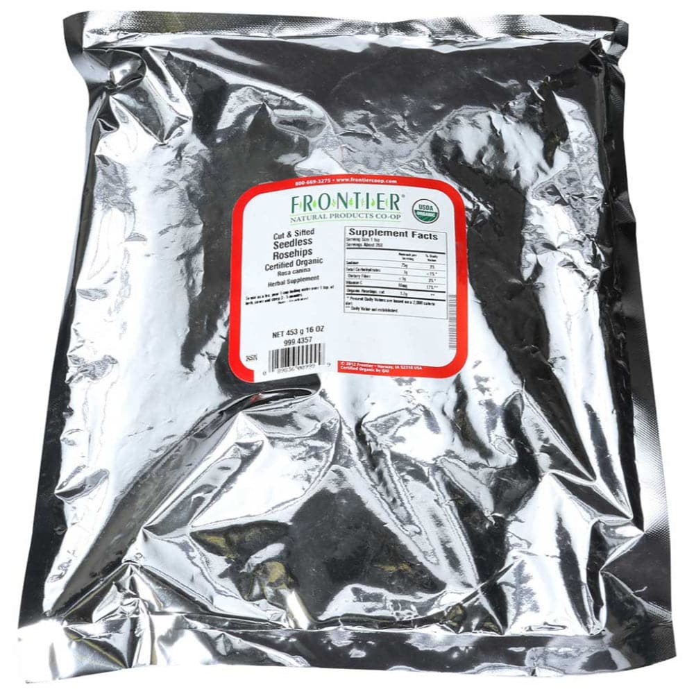 Frontier – Organic Cut and Sifted Seedless Rosehips