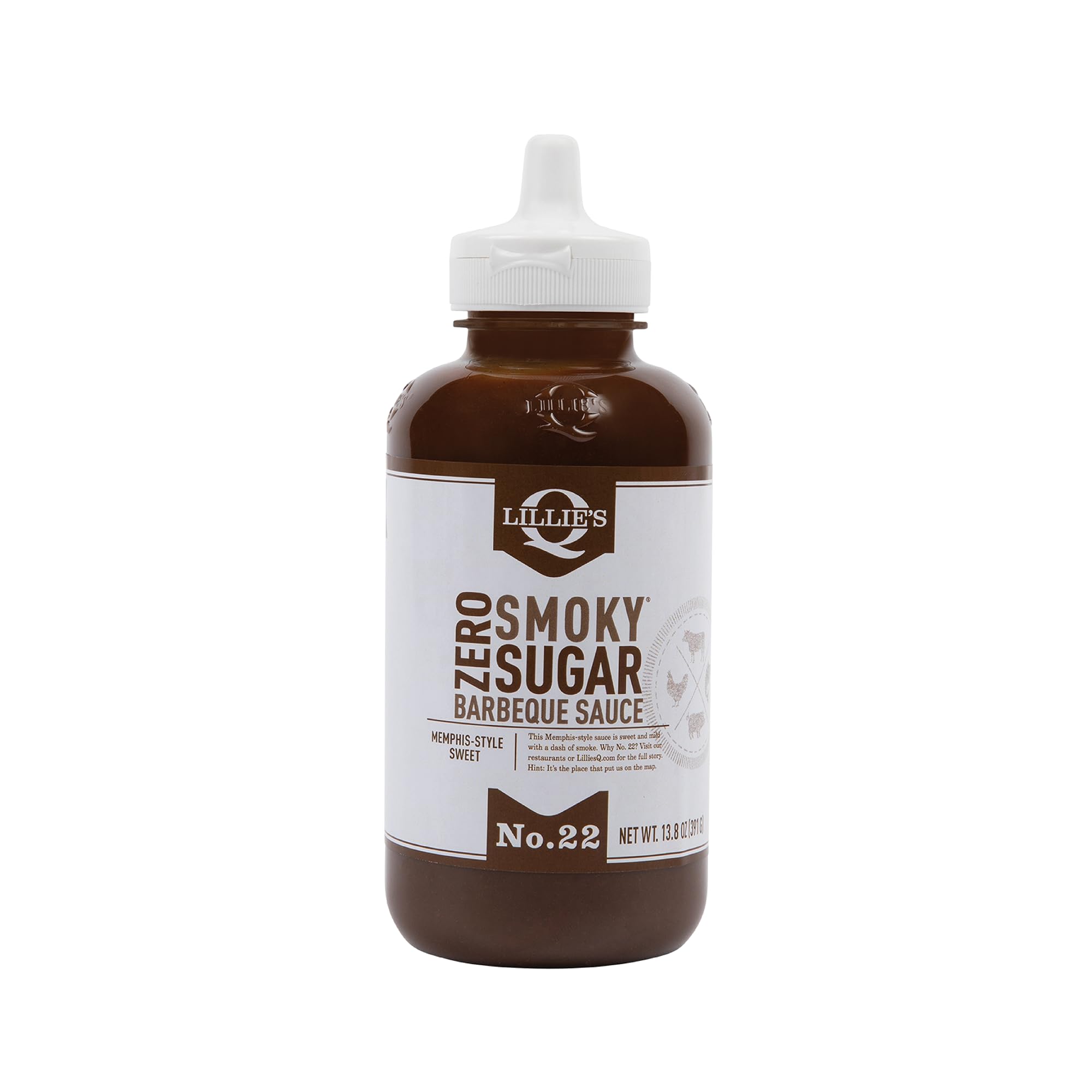 Lillie’s Q Zero Sugar Smoky BBQ Sauce