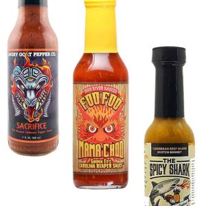 Best Of Ginger Hot Sauces Gift Set, 3/5oz.