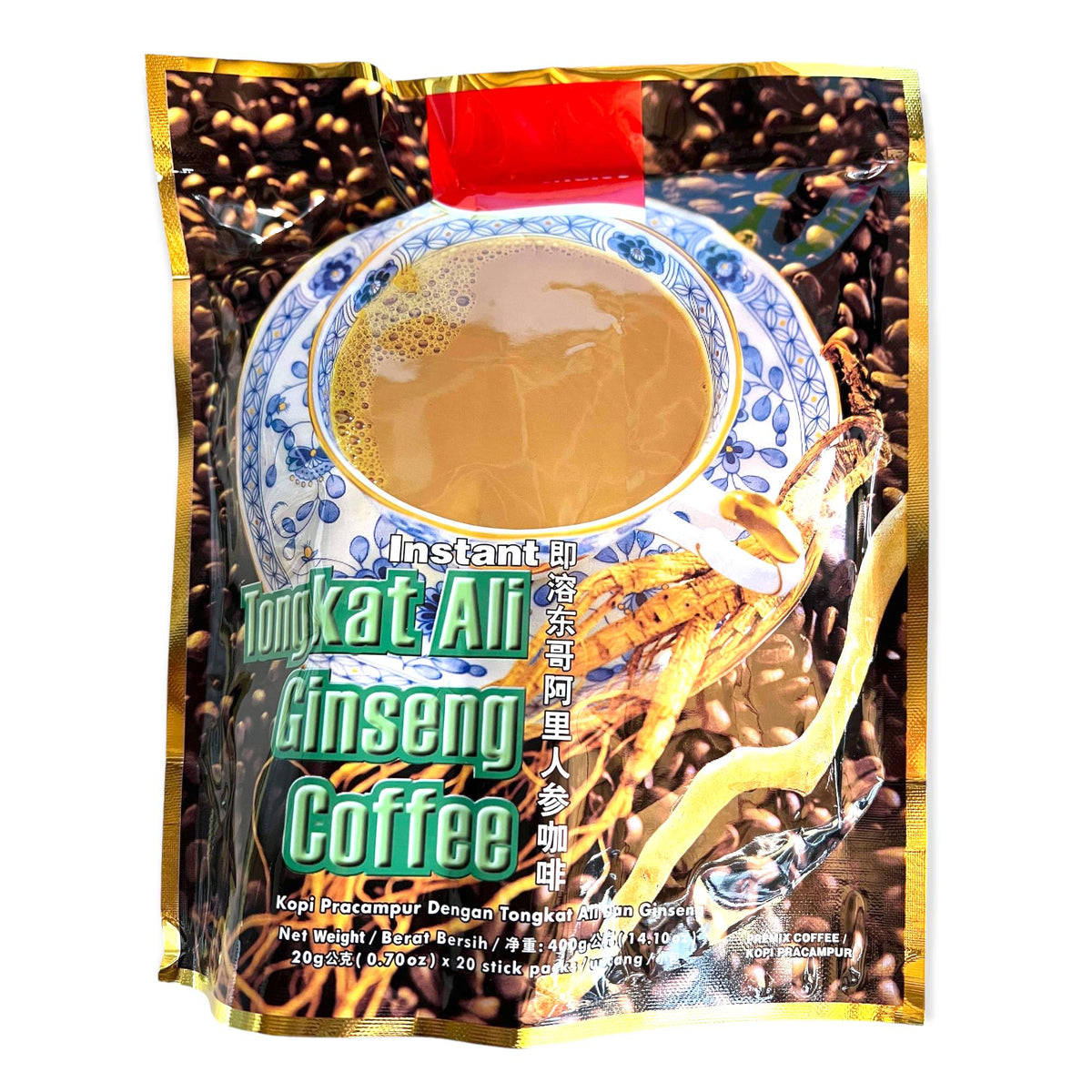 Gold Choice – Tongkat Ali Ginseng Coffee – 20G