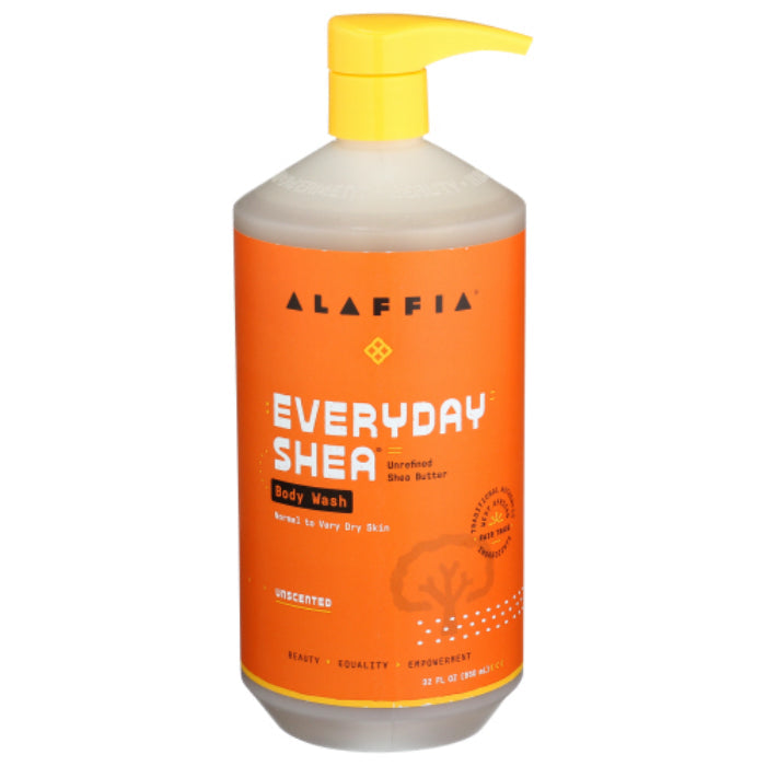 Alaffia – Body Wash Everyday Unscented 32 Fo – Pack of 1
