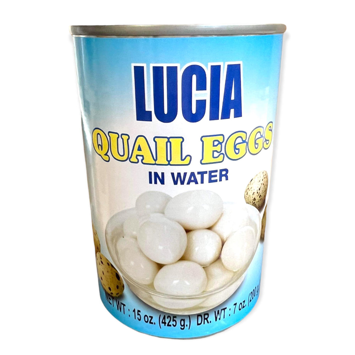 Lucia – Quail Eggs in Water – 7 OZ