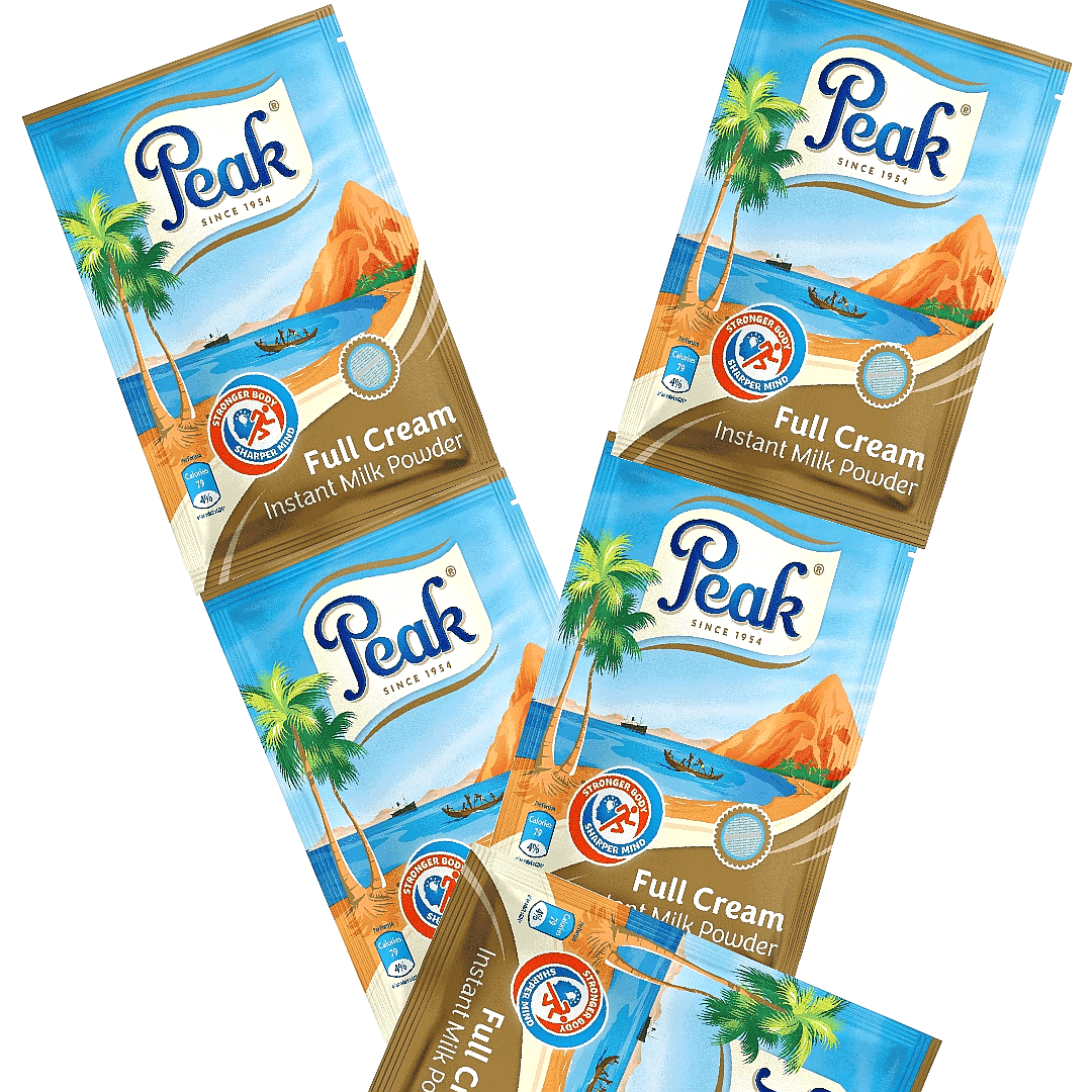 Peak Milk Sachet – Rich & Creamy 10g Pack of 10 for Beverages & Recipes