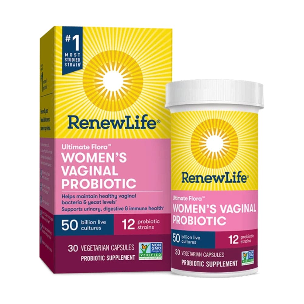 Renew Life – Ultimate Flora Women’S Vaginal Probiotic 30 VC – Pack of