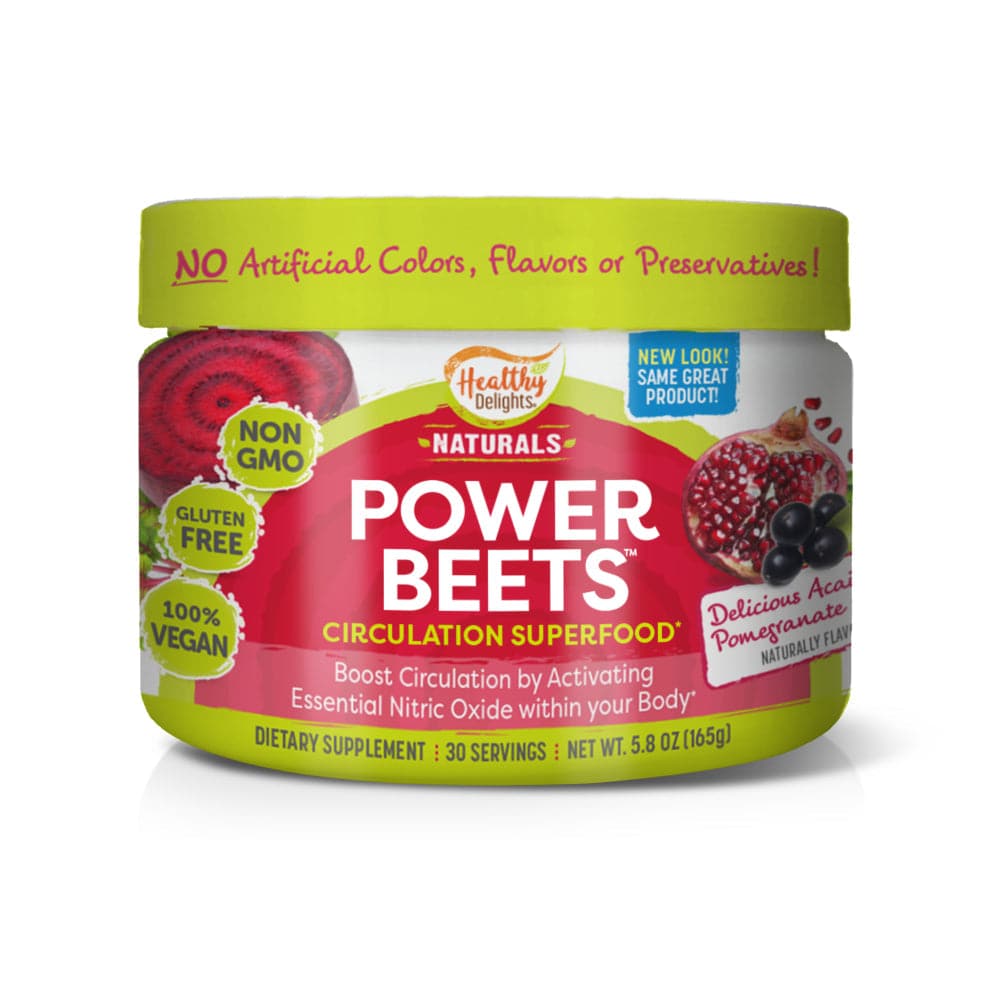 Healthy Delights – Organic Natural Power Beets, Acai Pomegranate