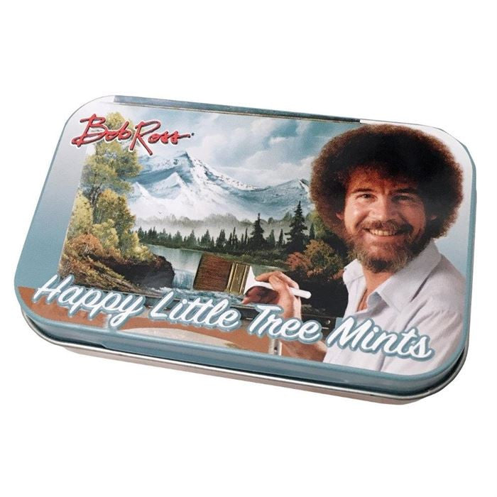 Bob Ross Happy Little Tree Mints Tin – 1.5 oz