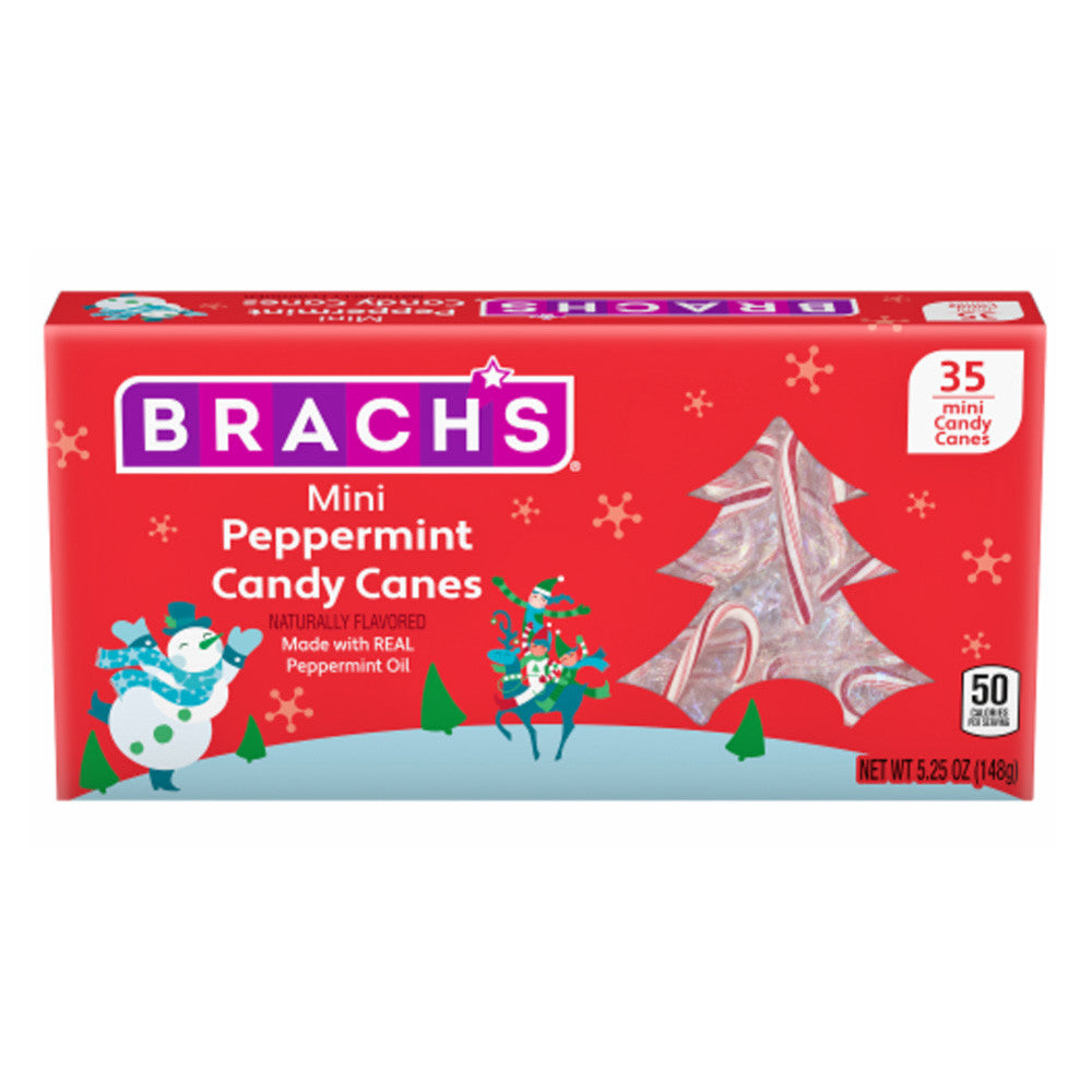 Brach’s Mini Peppermint Candy Canes – 35 Ct
