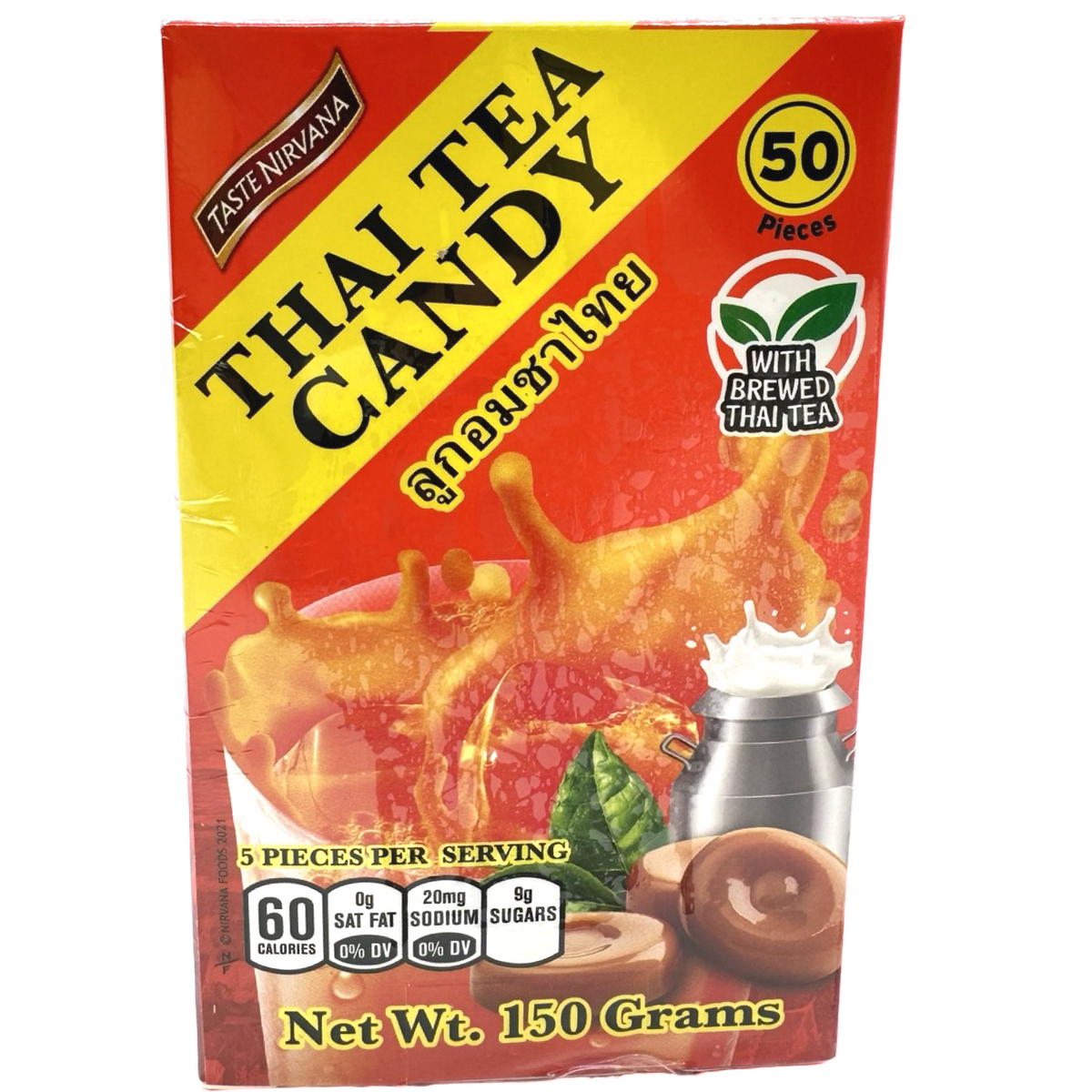 Taste Nirvana – Thai Tea Candy – 150 G