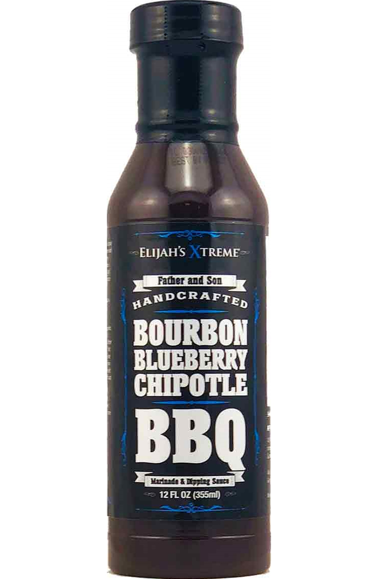 Elijah’s Extreme Bourbon Infused Blueberry Chipotle BBQ