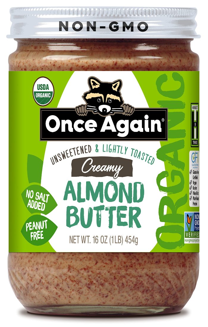 Once Again Almond Butter Lightly Toasted Organic 16 OZ – Pack of 6