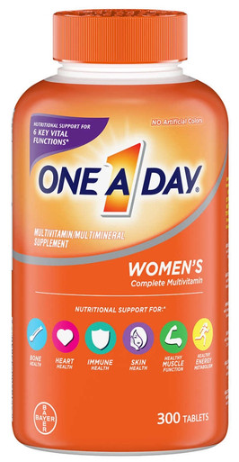 One A Day Women’s Multivitamin, 300 Tablets
